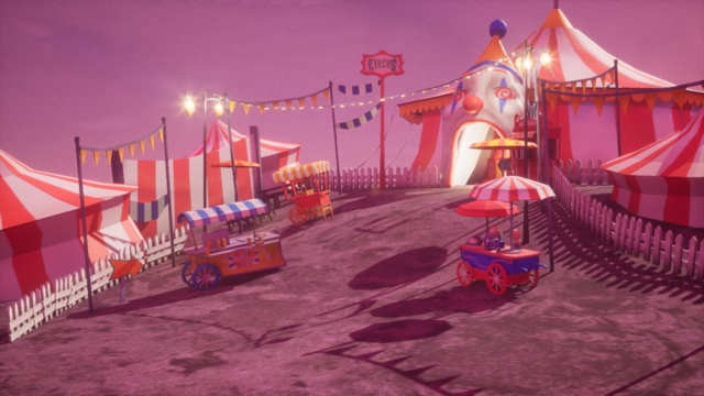 circus start frame video shot