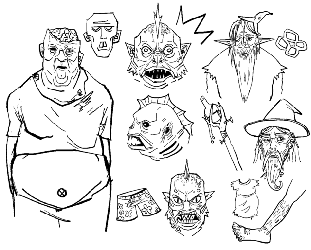 character concepts for greeds grub