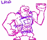 Clench Character draft animation gif