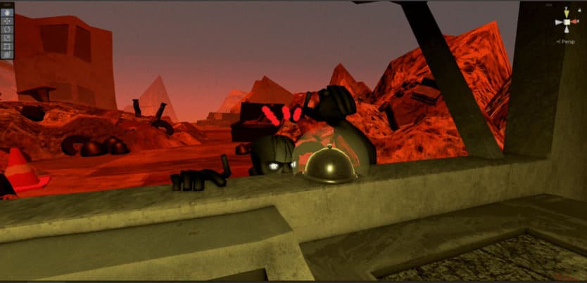 Compressed goblin pressing bell for Carousel