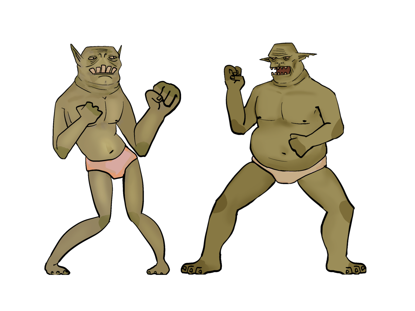 2 main characters of beast brawl