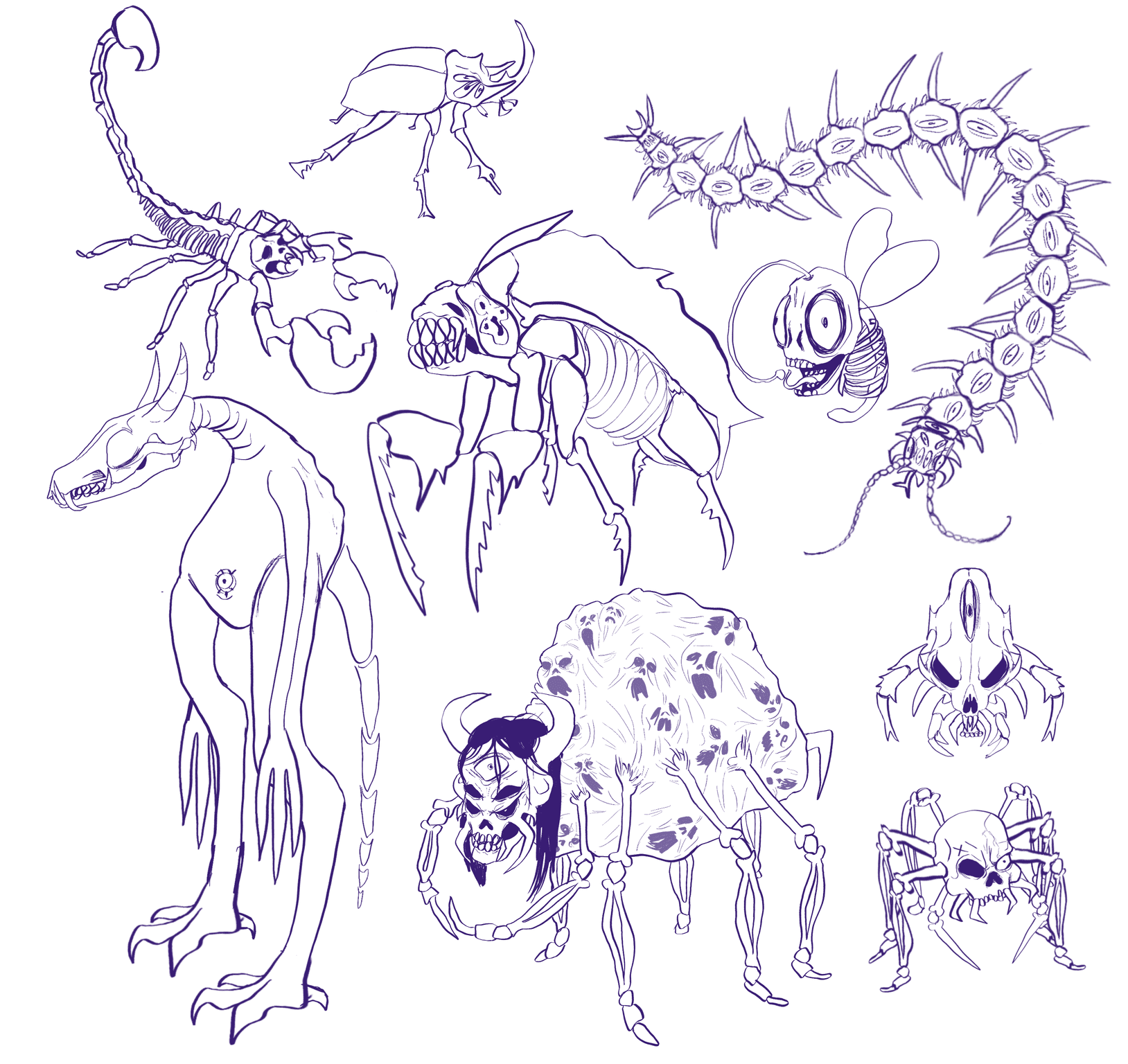 9 soul crusher original monster concepts