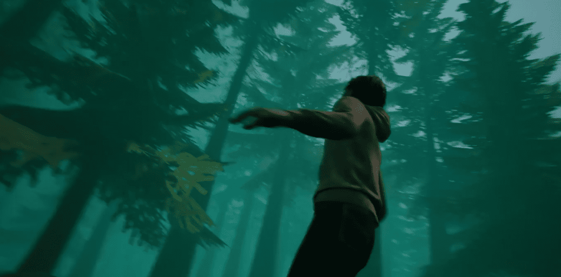 entombed video shot in forest