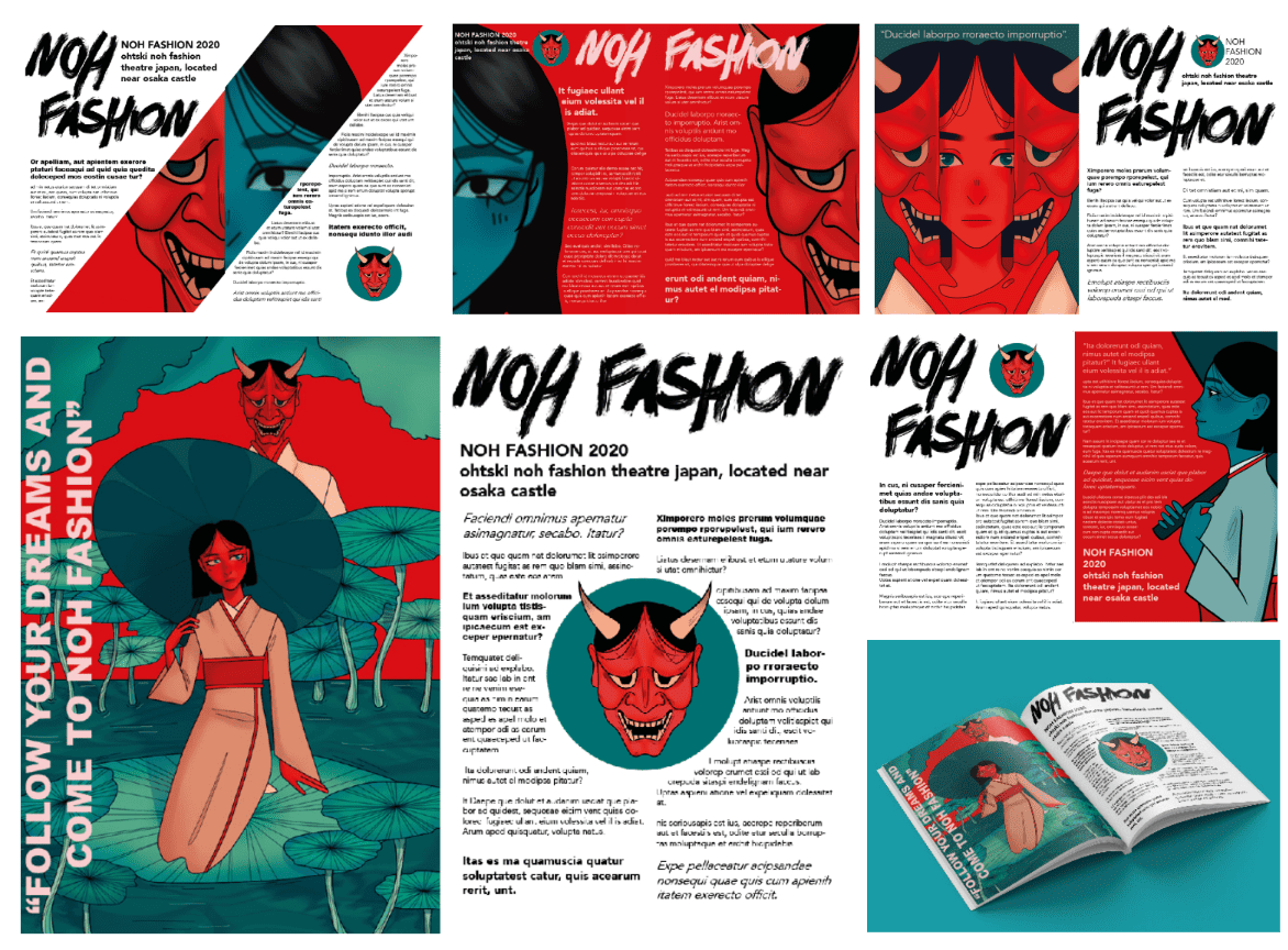 Noh Magazine Graphic