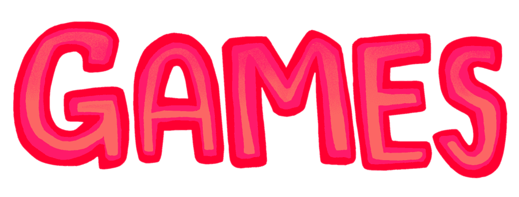 no glow big games title text
