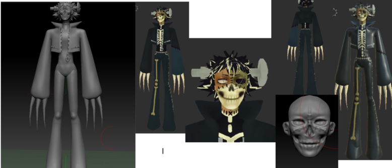 character wip from franken