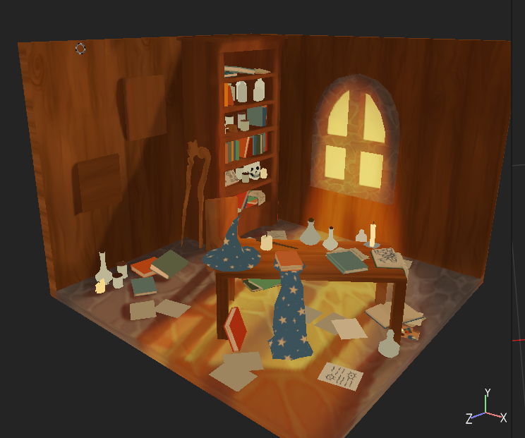 Wizard Diorama